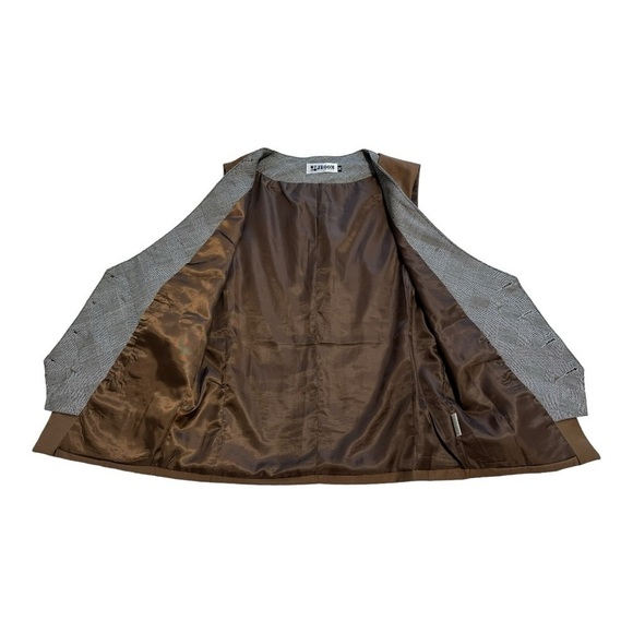 JBoom Single Breast Double Layer Waistcoat Vest - Size Medium - Picture 3 of 9